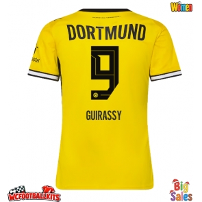 Borussia Dortmund Serhou Guirassy #9 Replica Home Stadium Shirt for Women 2026-27 Short Sleeve